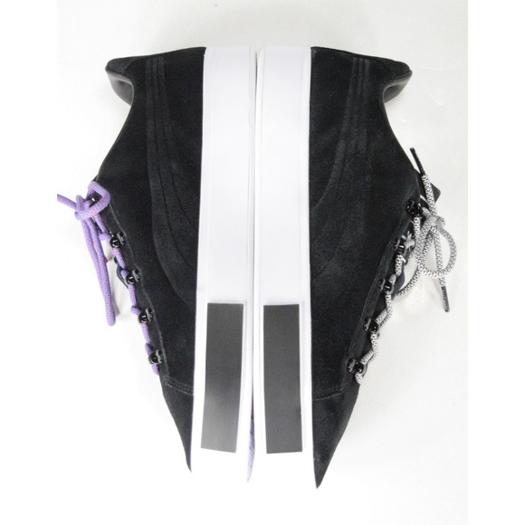 PUMA X Dp Court Platform S Black Sneakers 9.5 NEW - Picture 7 of 8